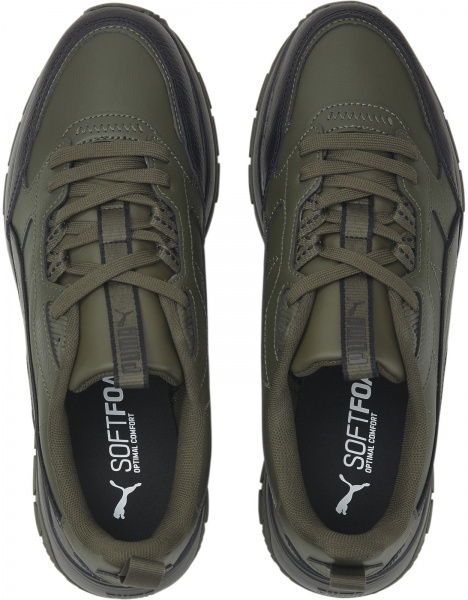 Кроссовки Puma R78 Trek Lth 38320203 р.47 хаки