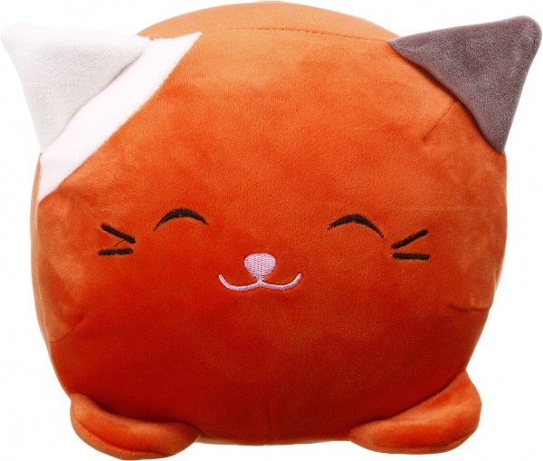 Подушка-обнимашка Кошка 25x50 см оранжевый Прованс 