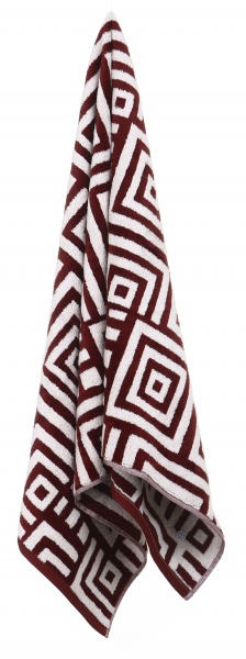 Полотенце Rombo 70x140 см красный 