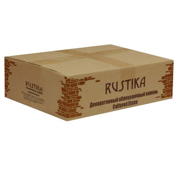 Плитка гипсовая уголок RUSTIKA Верона песочная 1 пог.м 