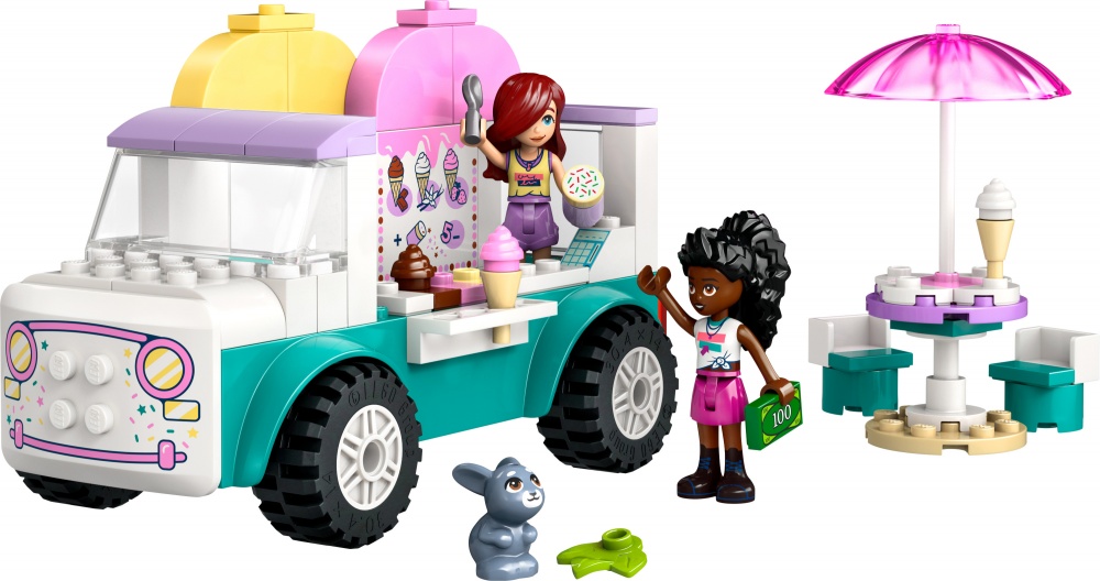 Конструктор LEGO Friends Хартлейк-Сіті. Фургон із морозивом 42644