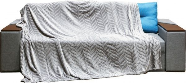 Плед Embossed 160x200 см сірий La Nuit 