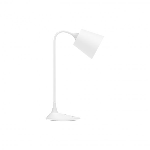 Настольная лампа офисная Nous c аккумулятором LED 6 Вт белый S3 