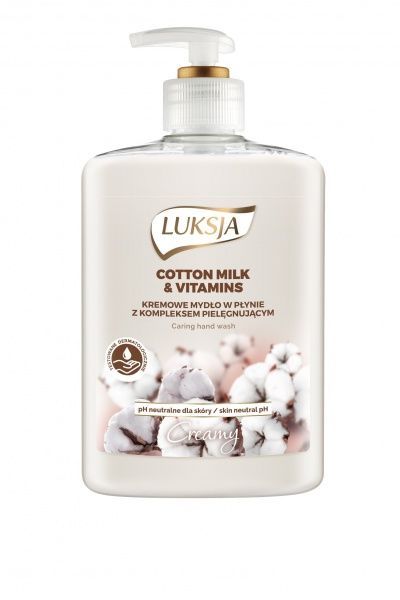 Мило рідке Luksja Бавовна і Вітаміни 500 мл