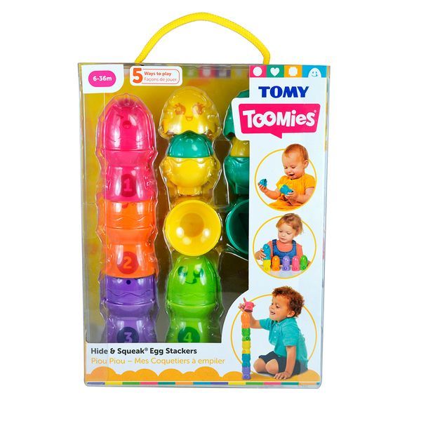 Пирамидка Tomy Яркие яйца T73083
