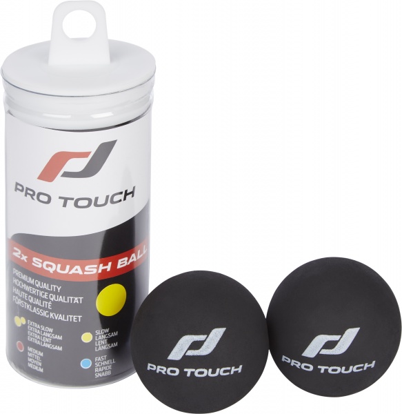 Набор мячей для тенниса Pro Touch Ace Squash Balls 2 pcs Tube 412164-181 2 шт./уп. 