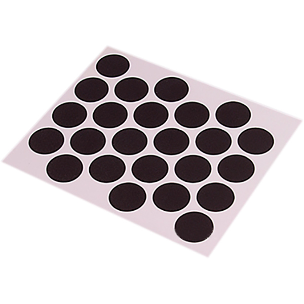 Заглушка на минификс самоклеющаяся 24 шт. черный DC