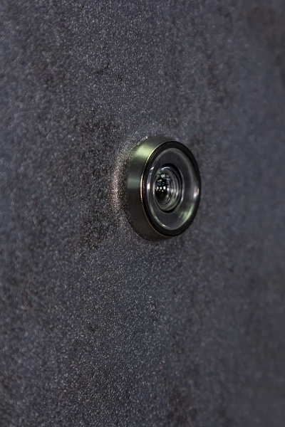 Двері вхідні Булат Гарант 535 бетон антрацит 2050x850 мм праві