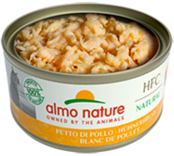 Консерва для кошек Almo Nature HFC Cat Natural куриная грудка 150 г