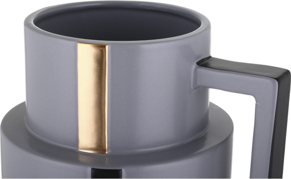 Ваза Inari Catalina 30,5 см серая K16722