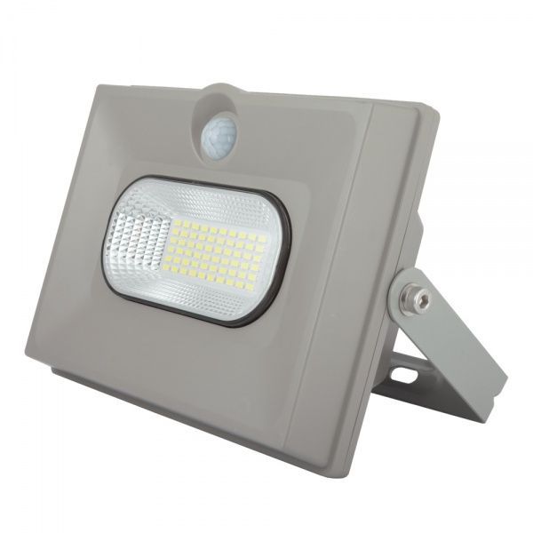 Светильник уличный настенный AllTop Прожектор LED AllTop солнечный 50W 0860A50-01 50 Вт IP65 серый 