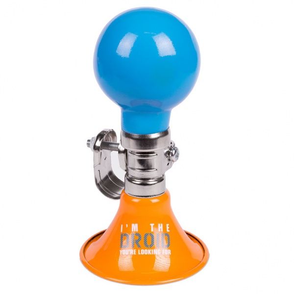 Сигнал велосипедный 7 Polska Звездные войны сине-оранжевый 9116 