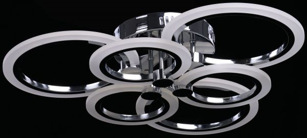 Люстра стельова Victoria Lighting Fanny/PL6 з пультом ДК 120 Вт білий Fanny/PL6 