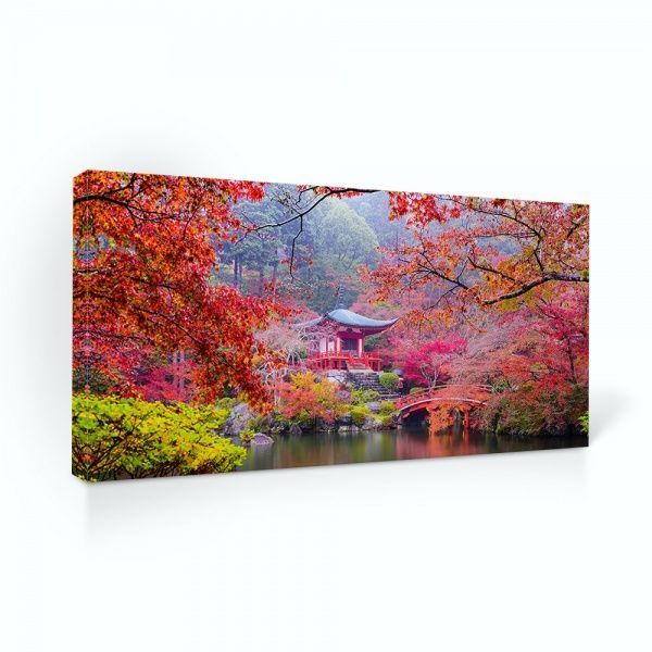 Репродукция Японские пагоды 96x48 см i_96x48_00063 