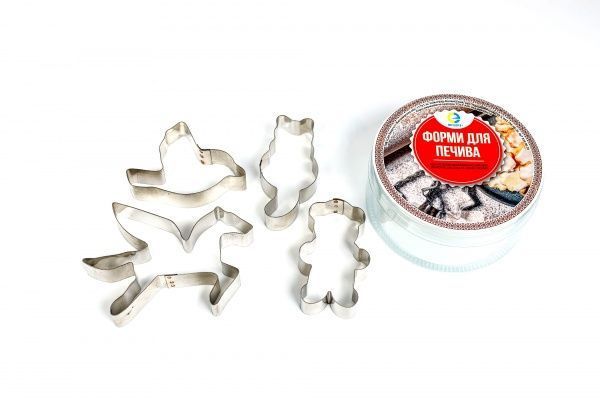Набор форм для вырезания печенья №13 4 шт.