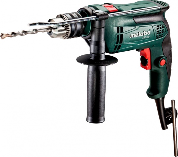 Дриль ударний Metabo SBE 650 2800 об/хвл 600742000