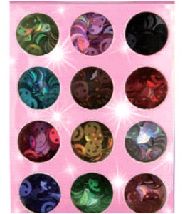 Конфетти для декорирования 12 форм/цветов MX62548 Maxi