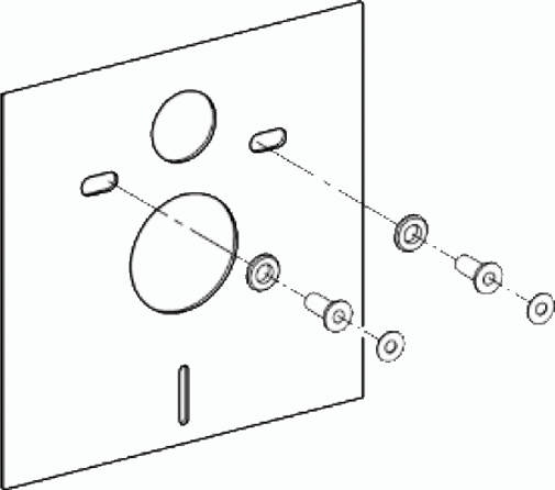 Звукоизолирующая прокладка Grohe 37131000