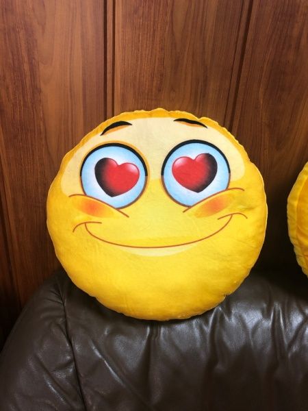 Подушка декоративна Stip Смайлик-хлопчик 35 см