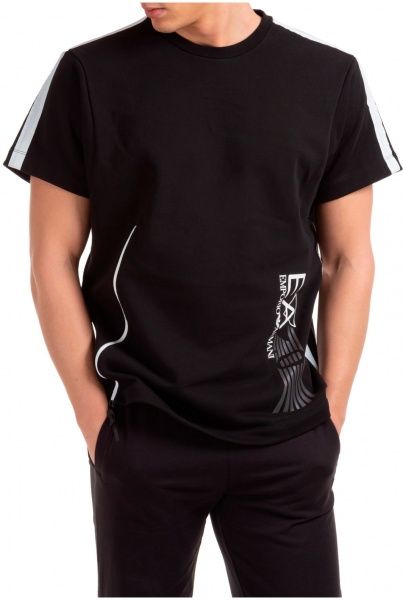 Джемпер EA7 Felpa 3HPMA9-PJ1FZ-1200 р. M черный