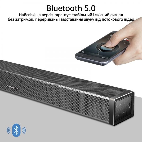 Саундбар Promate bluesbar-20.black 3.1