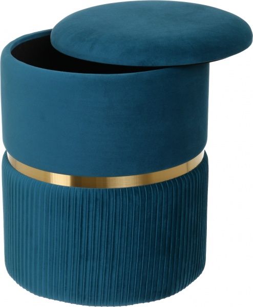 Скриня-пуф Bernard 36х36х44см смарагдовий 