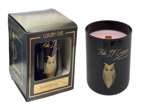 Свічка ароматична Pako-If Luxury Line (S ) Чорна орхідея 200 г 
