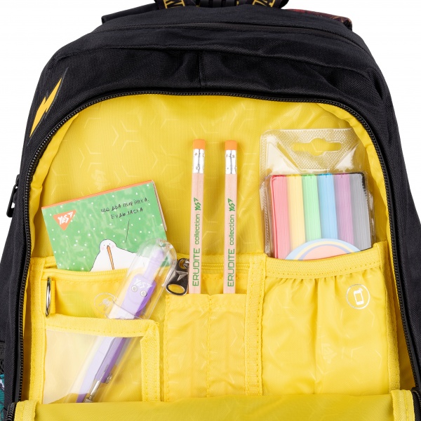 Рюкзак школьный YES Marvel TS-61 Marvel Avengers черный