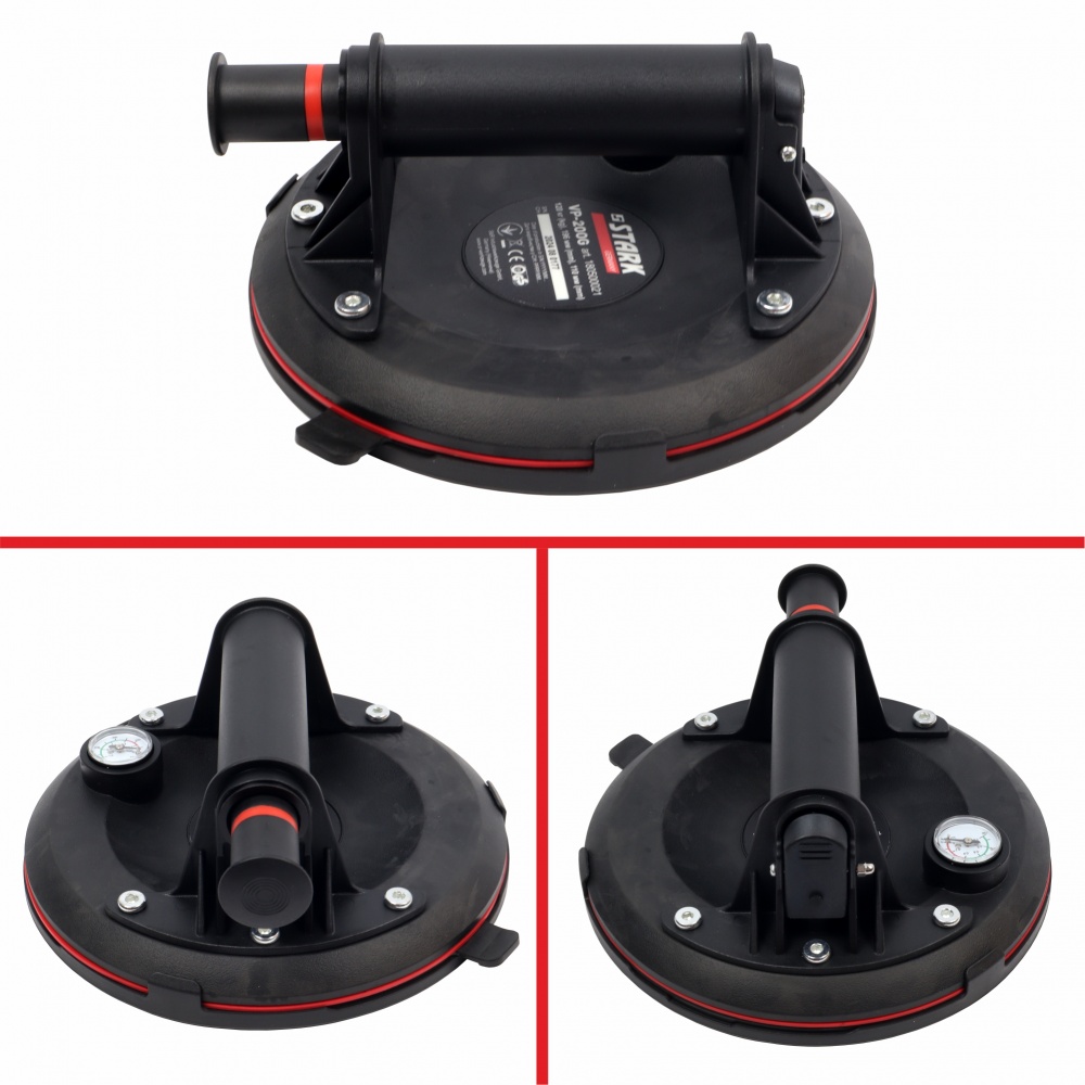 Присоска для скла Stark вакуумна з манометром VP-200G 180500021