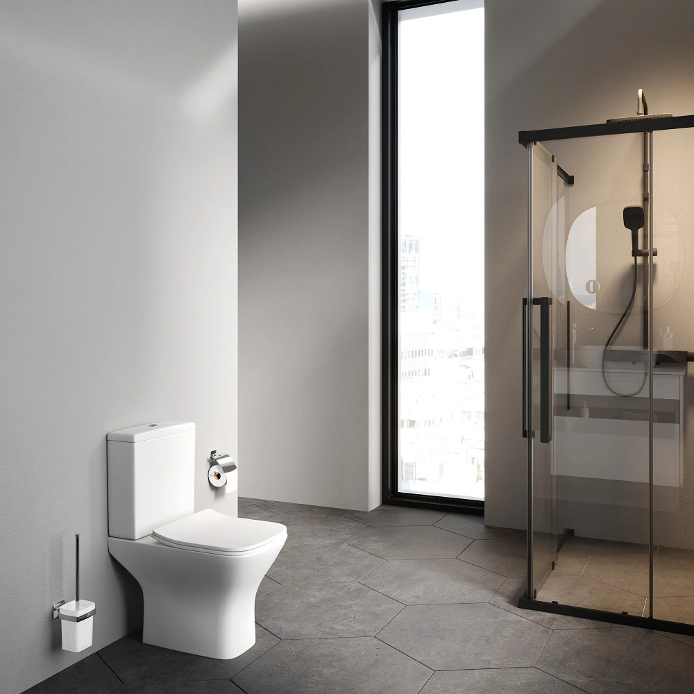 Унитаз-компакт AM.PM без ободка з сидением микролифт