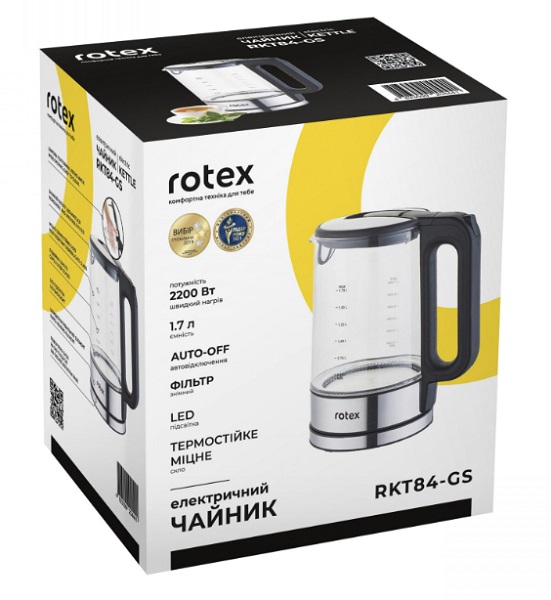 Электрочайник Rotex RKT84-GS