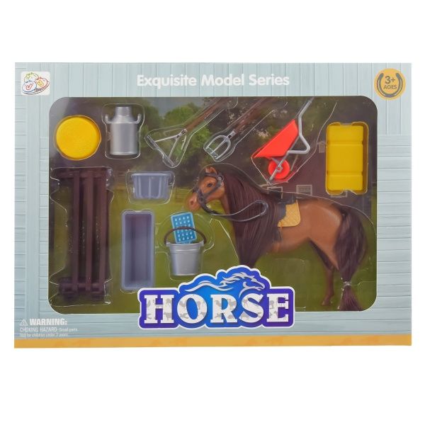 Фигурка Лошадь с аксессуарами 229A (в ассортименте) 