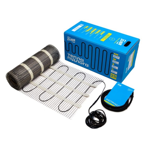 Нагревательный мат ZUBR DC Mat 160 / 5 кв.м