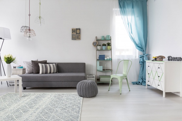 Килим Ekohali Arya AR 01 Grey 160x230 см двосторонній 