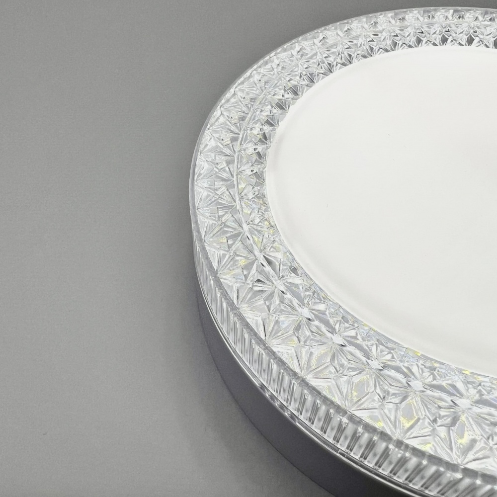 Світильник світлодіодний Sensio 18 Вт білий/прозорий 5000 К MIYA 18W R