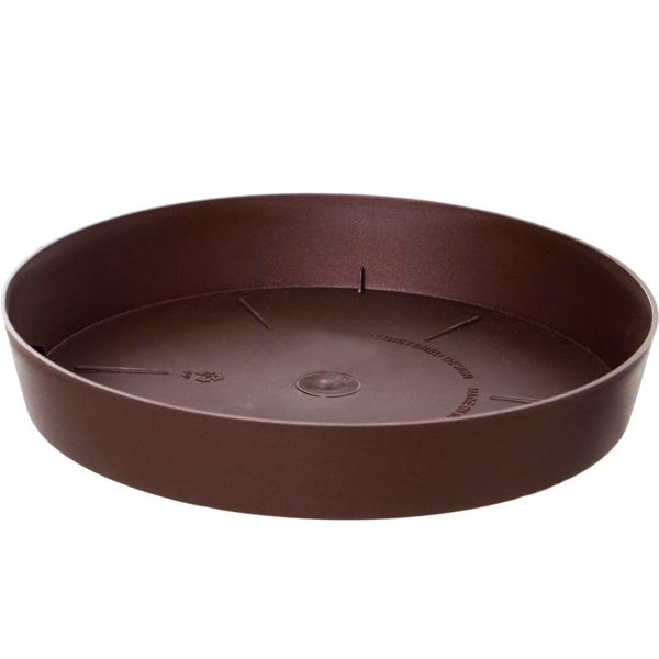 Поддон пластиковый Plastiken Plato TES 8720 круглый бронзовый 