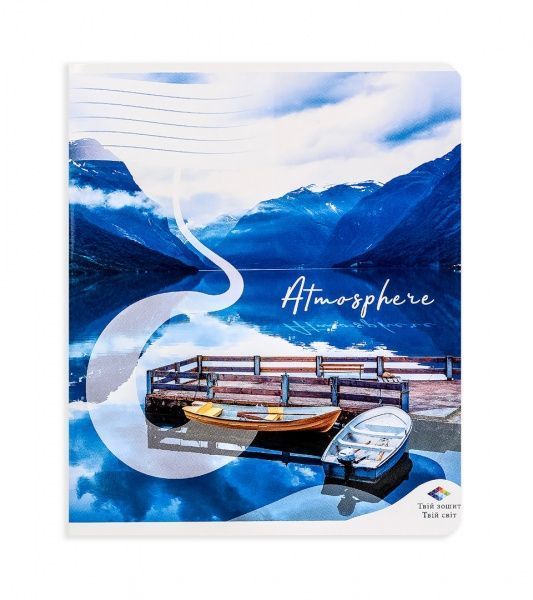 Комплект тетрадей Атмосфера 36 листов в линию 15 шт. Поділля