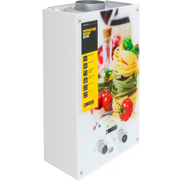 Газова колонка Zanussi GWH 10 Fonte Fonte Glass La Spezia