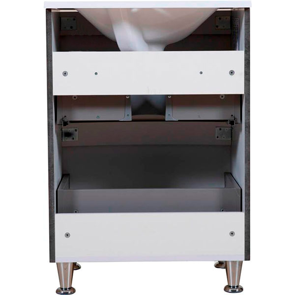 Тумба напольная Aqua Rodos HeadWay 70 см темный мрамор консольная под умывальник Дельта 70