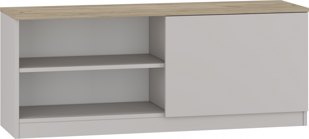 Тумба для обуви Грейд Frosti 480х1200х350 мм дуб крафт серый