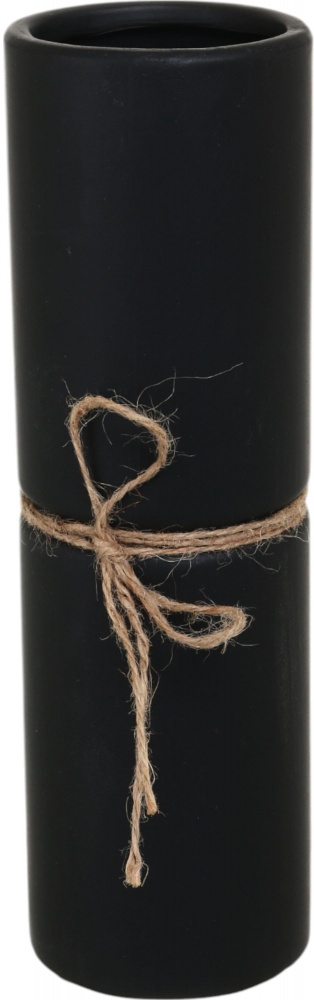 Ваза Luna Modern 26,5 см чорна