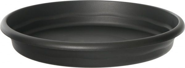 Поддон пластиковый Plastiken Terra Plato Redondas круглый (7444 antr) антрацит 