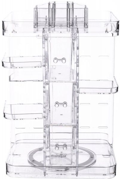 Органайзер настольный Huge 27x24.1x37 см прозрачный Qiaofeng SF-1802