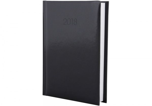 Дневник датированный Flash серый А6 Optima E21826-10