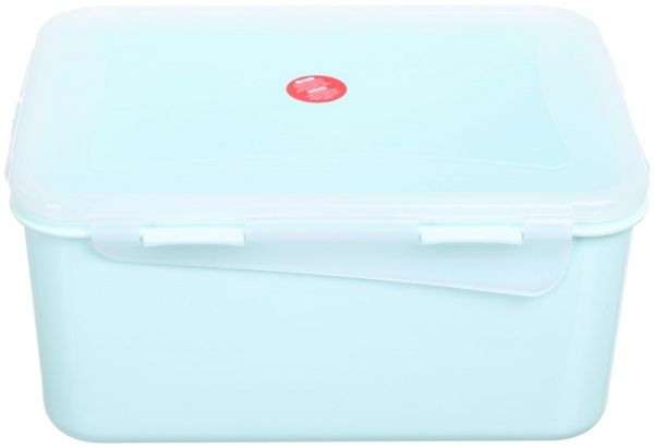 Контейнер Фиеста 4 л прямоугольный салатовый Алеана