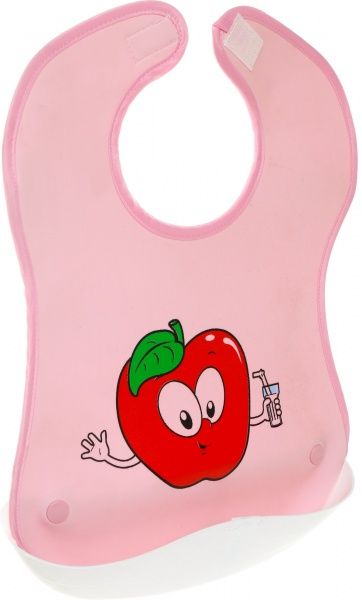 Слюнявчик-передник Sevi Bebe 72 розовый