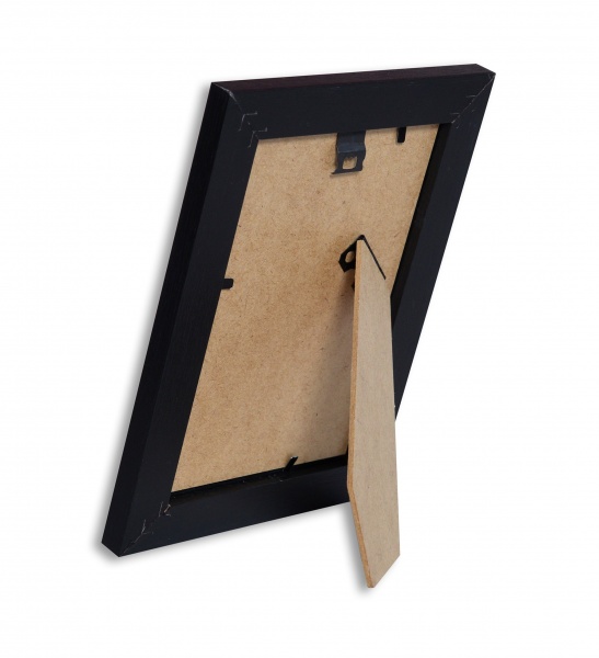 Рамка для фотографії зі склом Веліста 25W-86888-8v 1 фото 13х18 см чорний 