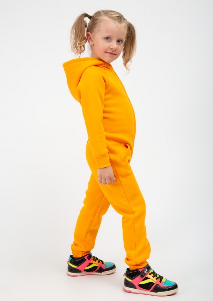 Комбінезон для дівчинки Roksana №0043/33012 р.98-104 помаранчевий 