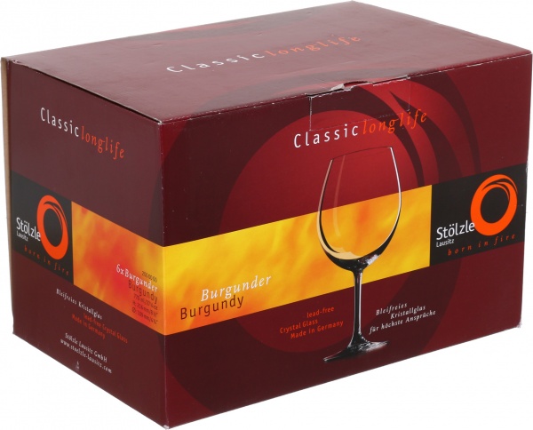 Набор бокалов для вина Classic long-life 770 мл 6 шт. Stoelzle 