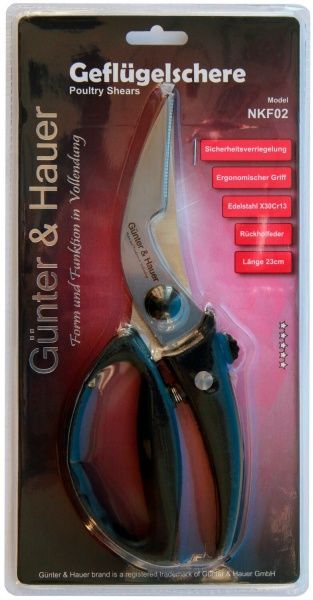Ножиці для птиці 24 см NKF02 Gunter&Hauer